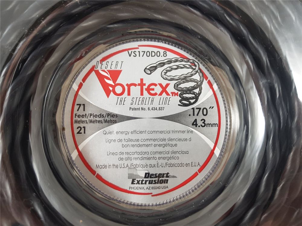 Profi Mähfaden Vortex 4,3mm 21m Freischneider STIHL Husqvarna ECHO Motorsense
