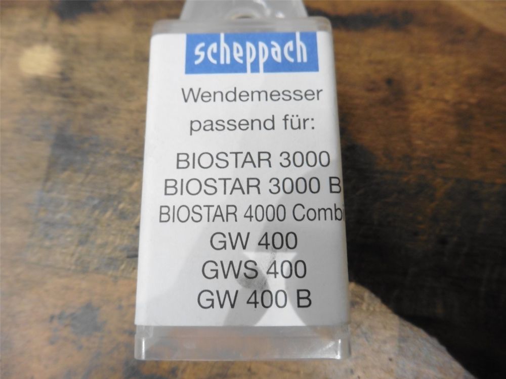 Hachoir à couteaux Scheppach Biostar 3000 de 3 000 watts / 230 volts - modèle 2025-Neuf - seize