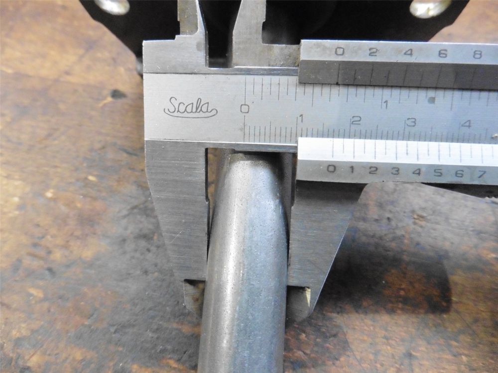 original STIGA Villa Messerwelle Messerhalter Welle 92M 107M Länge 160mm