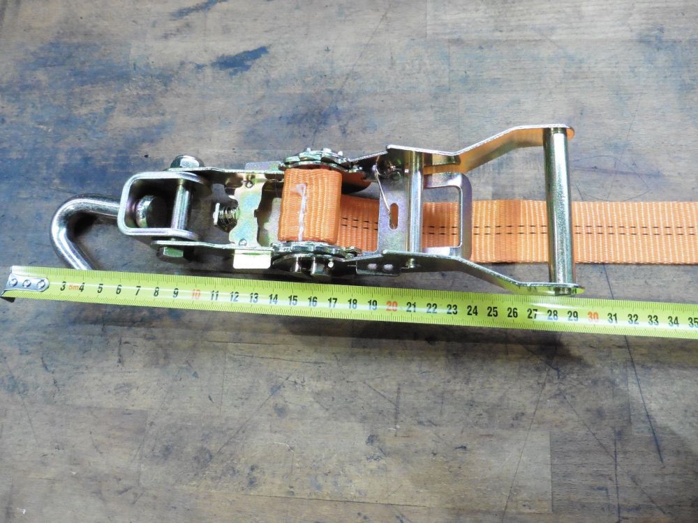 4 x Zurrgurte 1,8 m Autotransport Anhänger Ladungssicherung Car Lashing 1000 daN