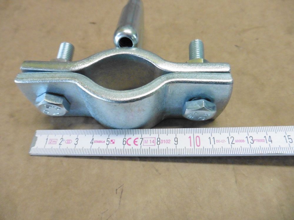 Abreißseil Halter mit Feder Verschluß PKW  Anhänger Kupplung Holland Haken