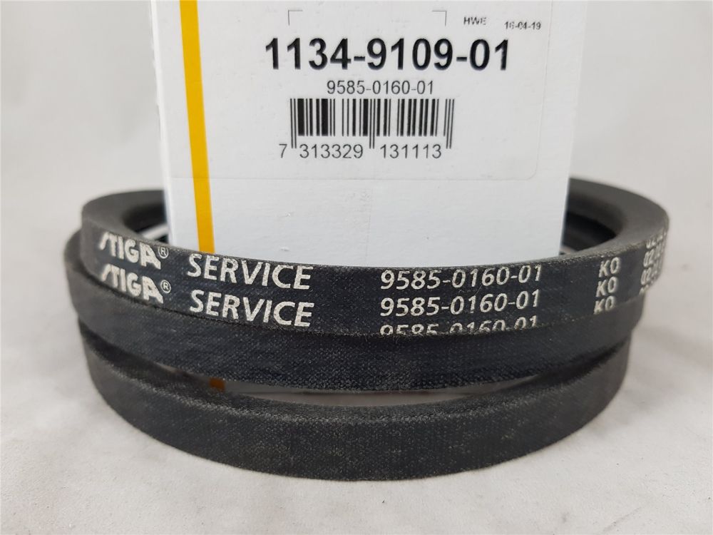 orig. STIGA Keilriemen Mähwerkantrieb Ready Villa 85 Park 92M 4WD 1134-9106-01