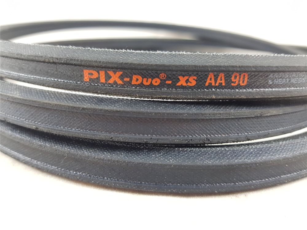 original Pix Duo Keilriemen AA 90 Rasentraktor Mähdeckantrieb 6 kant 2286 mm lg