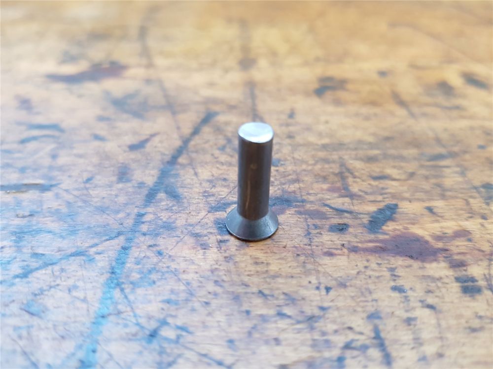 10 original ESM Senknieten Senkkopfniet 5x17mm Messerklingen Mähmesser 5440161