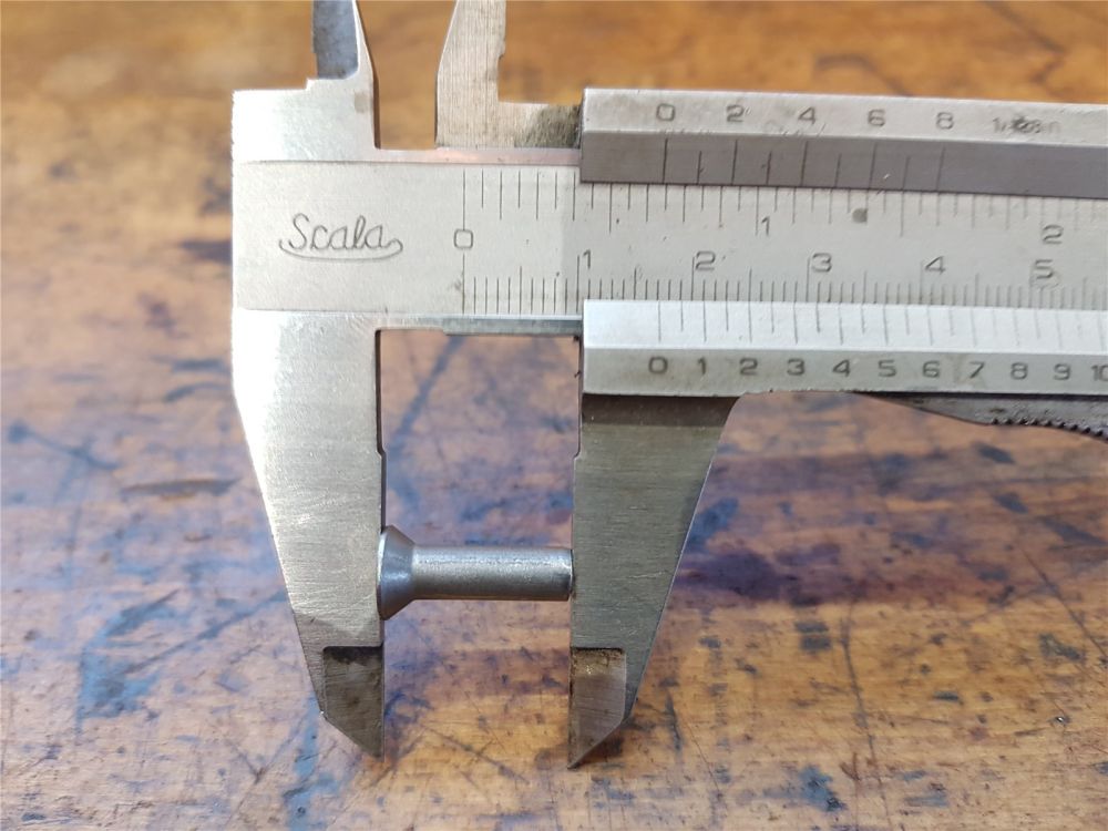 10 original ESM Senknieten Senkkopfniet 5x17mm Messerklingen Mähmesser 5440161