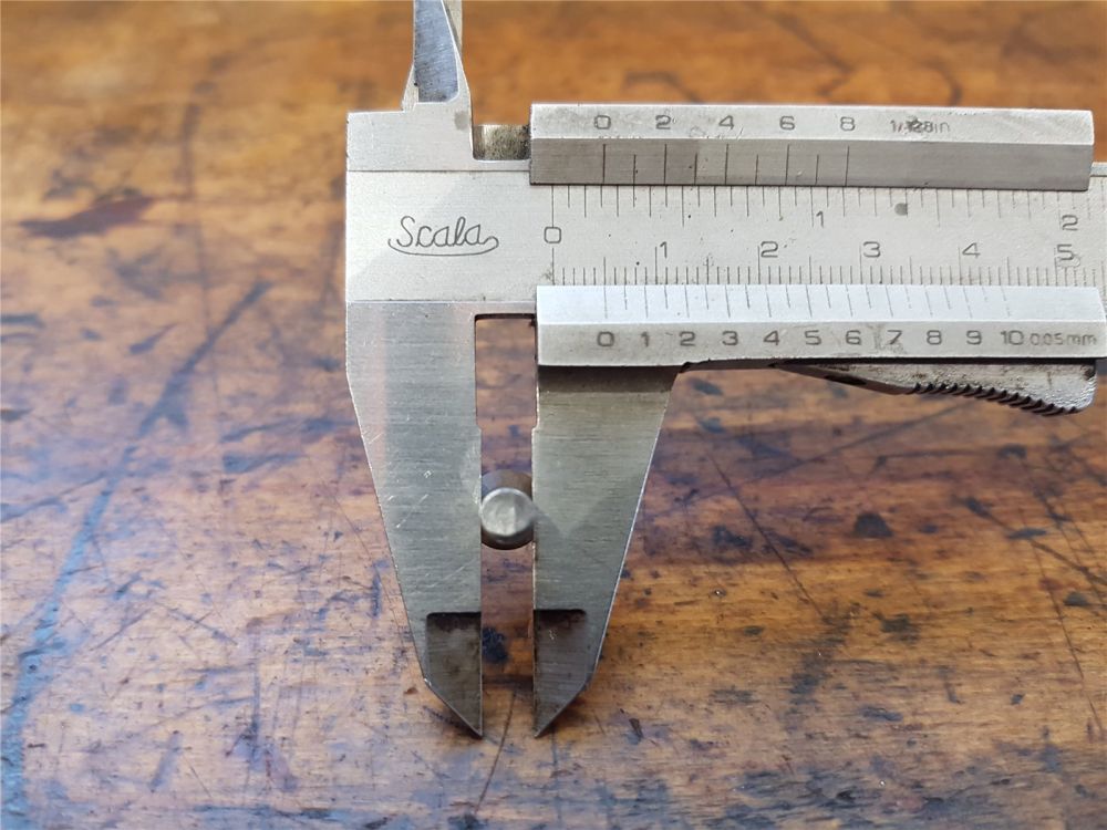 10 original ESM Senknieten Senkkopfniet 5x17mm Messerklingen Mähmesser 5440161