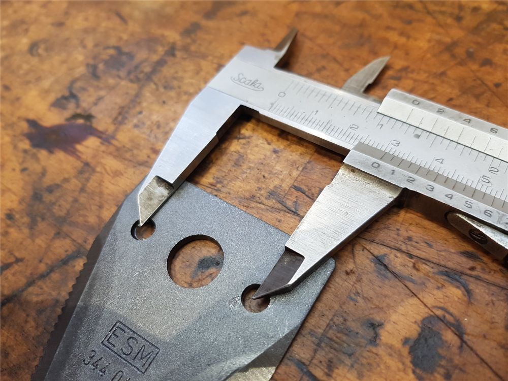 original ESM Messerklingen Mähmesser Balkenmäher Mähbalken Messerbalken 3440490