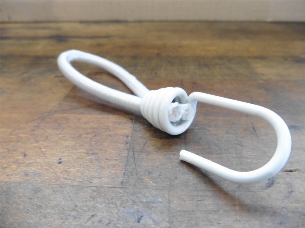 Haken Expander Schlingen Spiralhaken Gummizug für Anhänger Netz Ladungssicherung