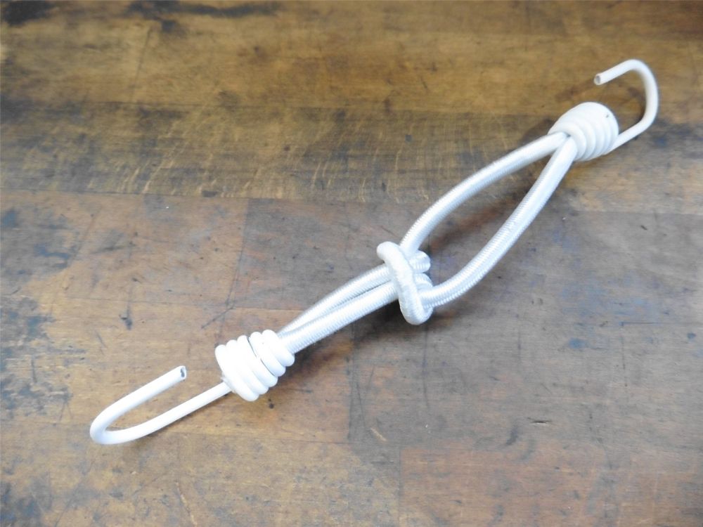 Haken Expander Schlingen Spiralhaken Gummizug für Anhänger Netz Ladungssicherung