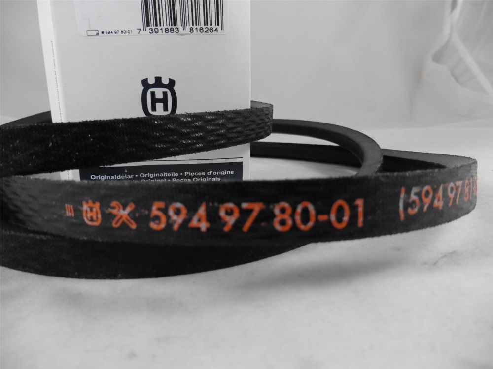 original Husqvarna Antriebsriemen Keilriemen 531006096 Mähwerk Rider 15 16 18 21