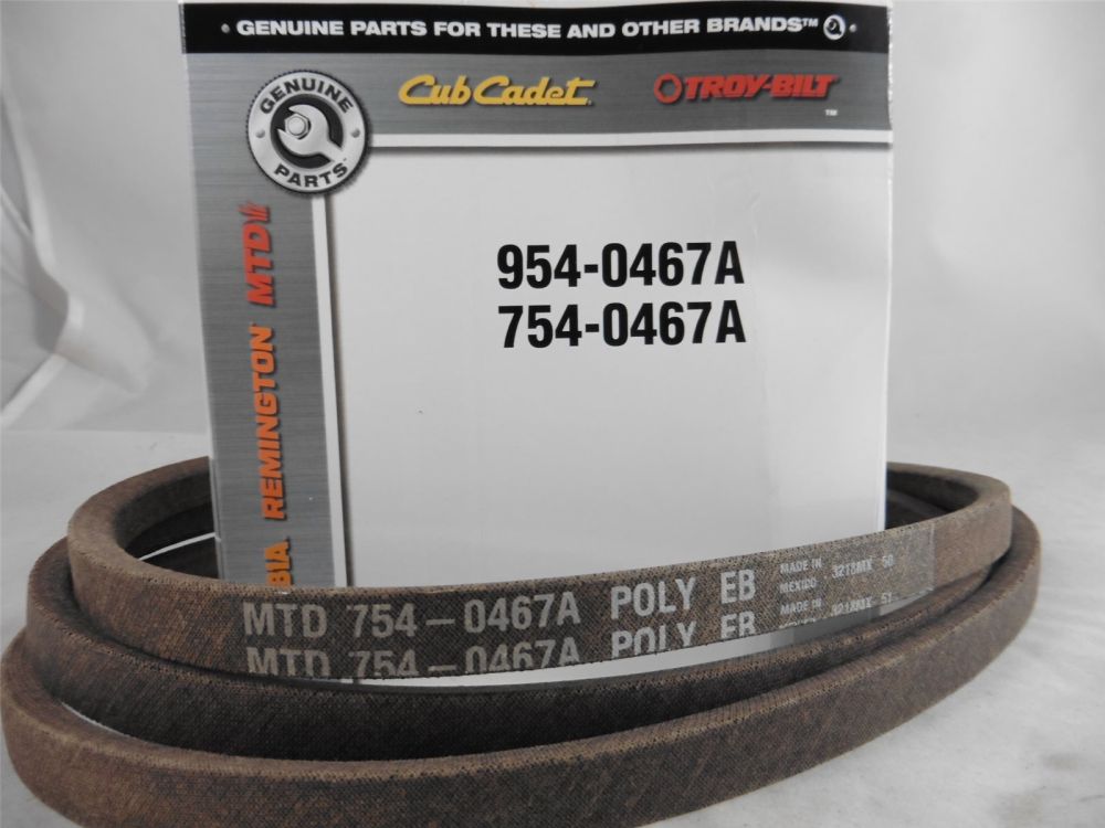 original MTD Keilriemen Fahrantrieb 754-0467 Optima Expert Cub Cadet Wolf