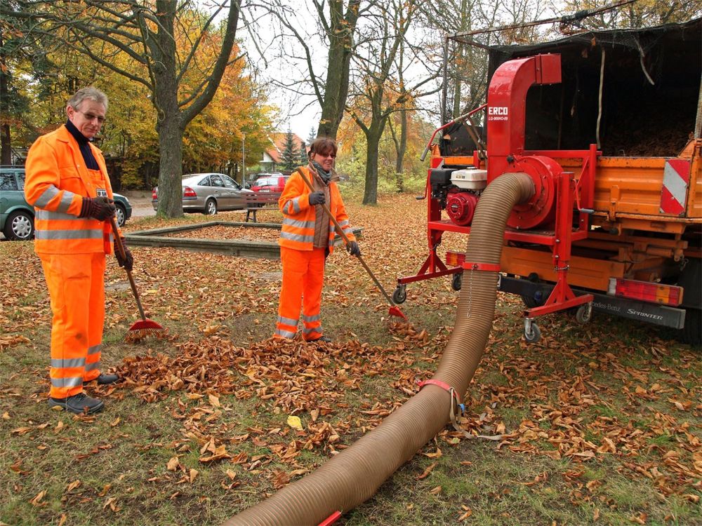ERCO Profi Laublader Laubsauger für die Bordwand Pritsche B&S Vanguard LG-1800