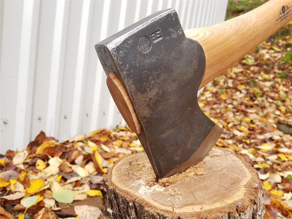 Gränsfors Bruk Amerikanische Fällaxt handgeschmiedet 434 2300g 80cm aus Schweden