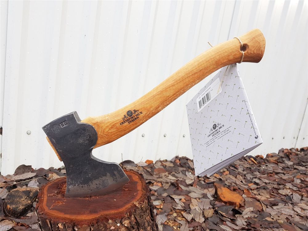 Gränsfors Bruk Schnitzaxt 37cm 1000g Bildhauer Axt zum Schnitzen Schnitzbeil