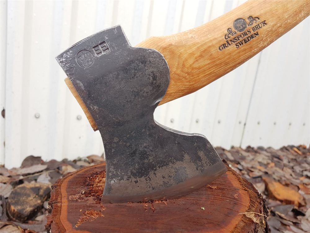 Gränsfors Bruk Schnitzaxt 37cm 1000g Bildhauer Axt zum Schnitzen Schnitzbeil