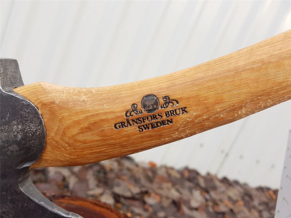Gränsfors Bruk Schnitzaxt 37cm 1000g Bildhauer Axt zum Schnitzen Schnitzbeil
