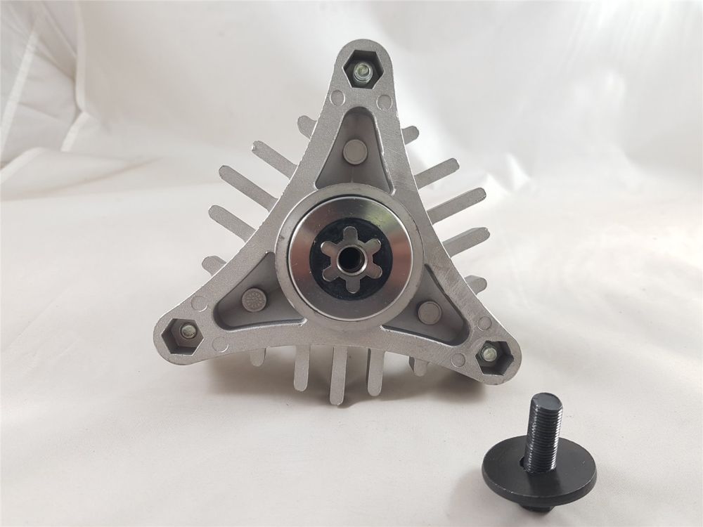 Messerspindel 6-Zahn linksgewinde für Husqvarna AYP McCulloch Lagerbock