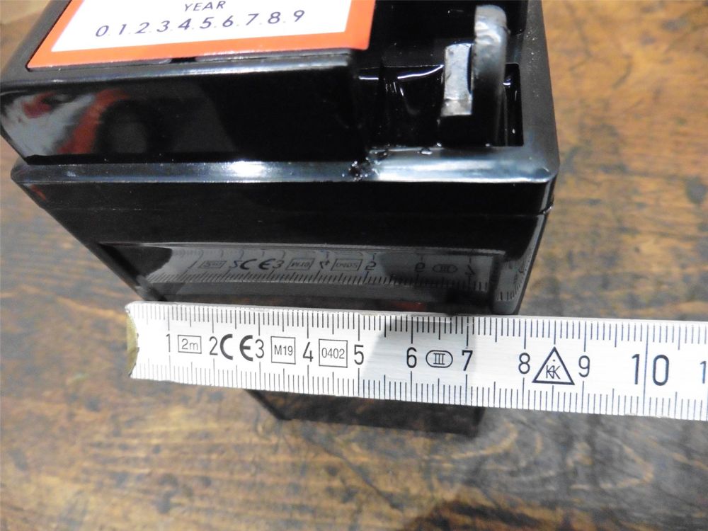 Starterbatterie für Honda Schneefräse Batterie HS 760 970 624 HSS 970 HSS760