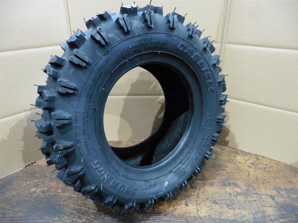 Reifen für Schneefräse 16x6.50-8 170/60-8 2PR Carlisle SNOW HOG