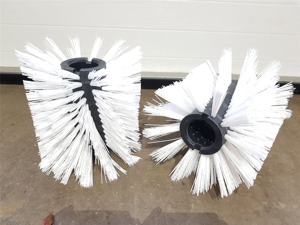 2x Kehrbürste Tielbürger | 260mm | Poly Universal | Kehrwalze Bürste TK 20 36 38