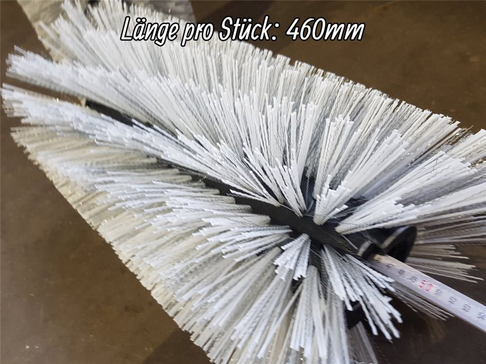 2x Kehrbürste Tielbürger | 460mm | Poly Welldraht | Kehrwalze TK 52 56 58 520