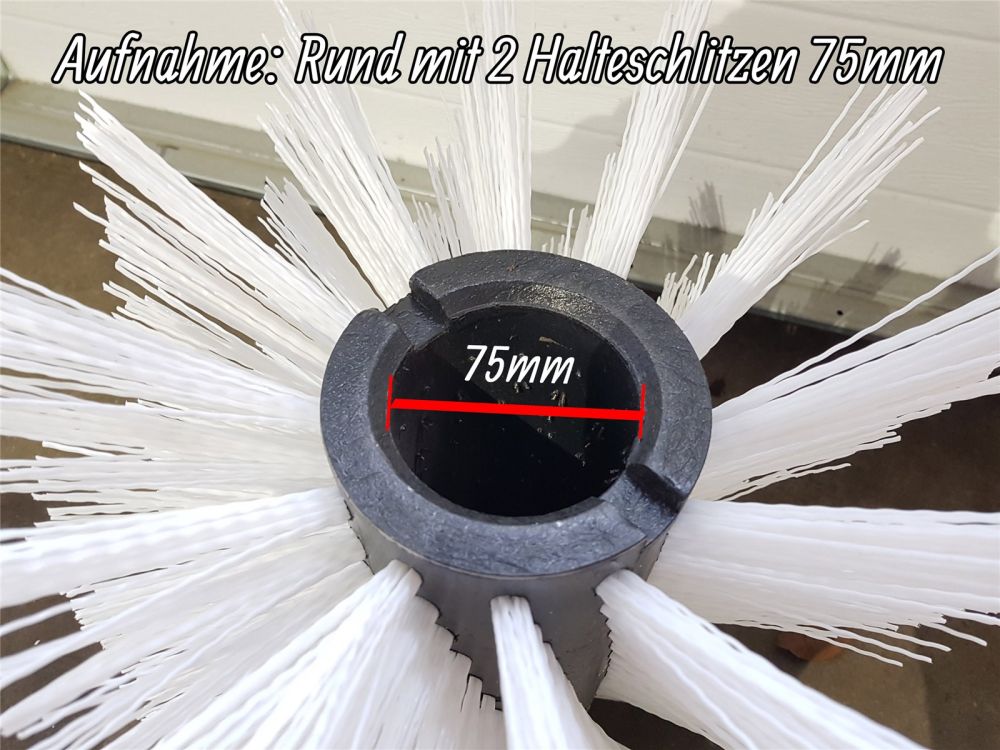 2x Kehrbürste Tielbürger | 360mm | Poly Universal | TK 40 42 46 48 Kehrwalze