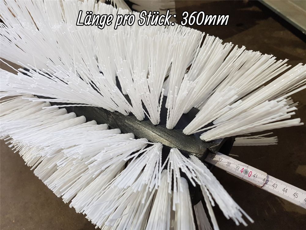 2x Kehrbürste Tielbürger | 360mm | Poly Universal | TK 40 42 46 48 Kehrwalze