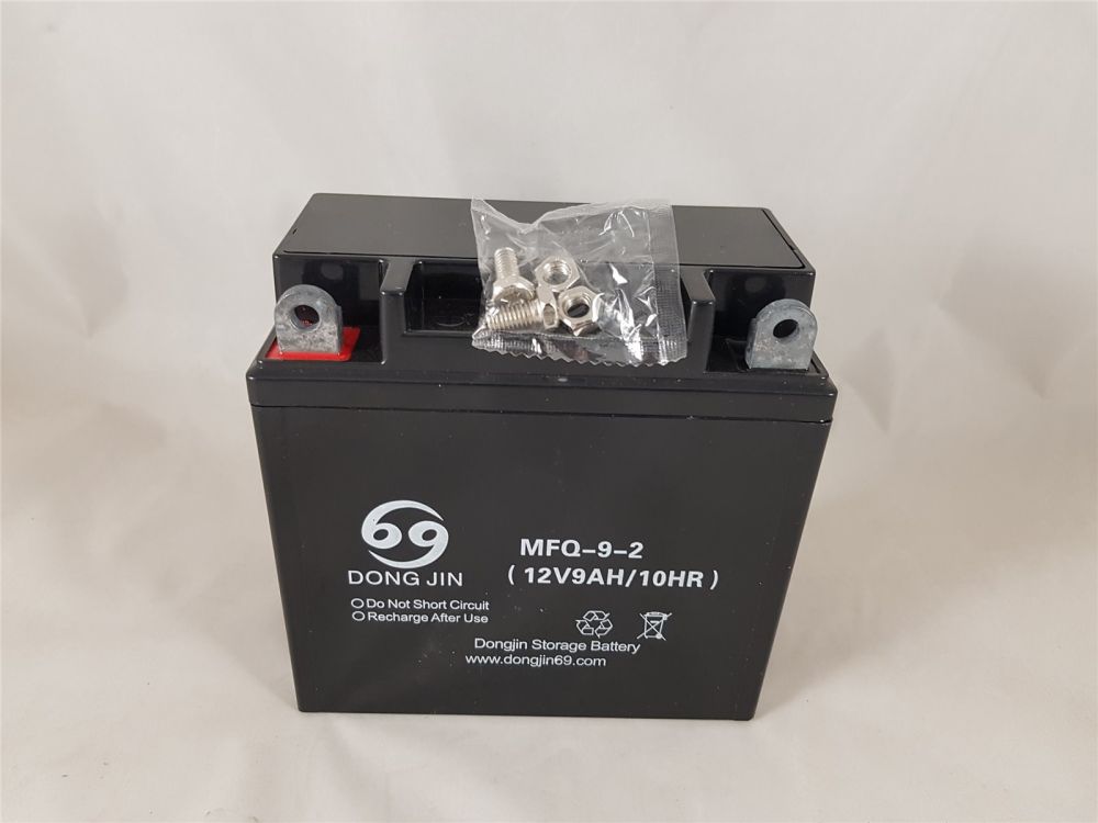 Starterbatterie Batterie für Schneefräse 12V 9Ah GT9L-BS 136x76x134mm Quads