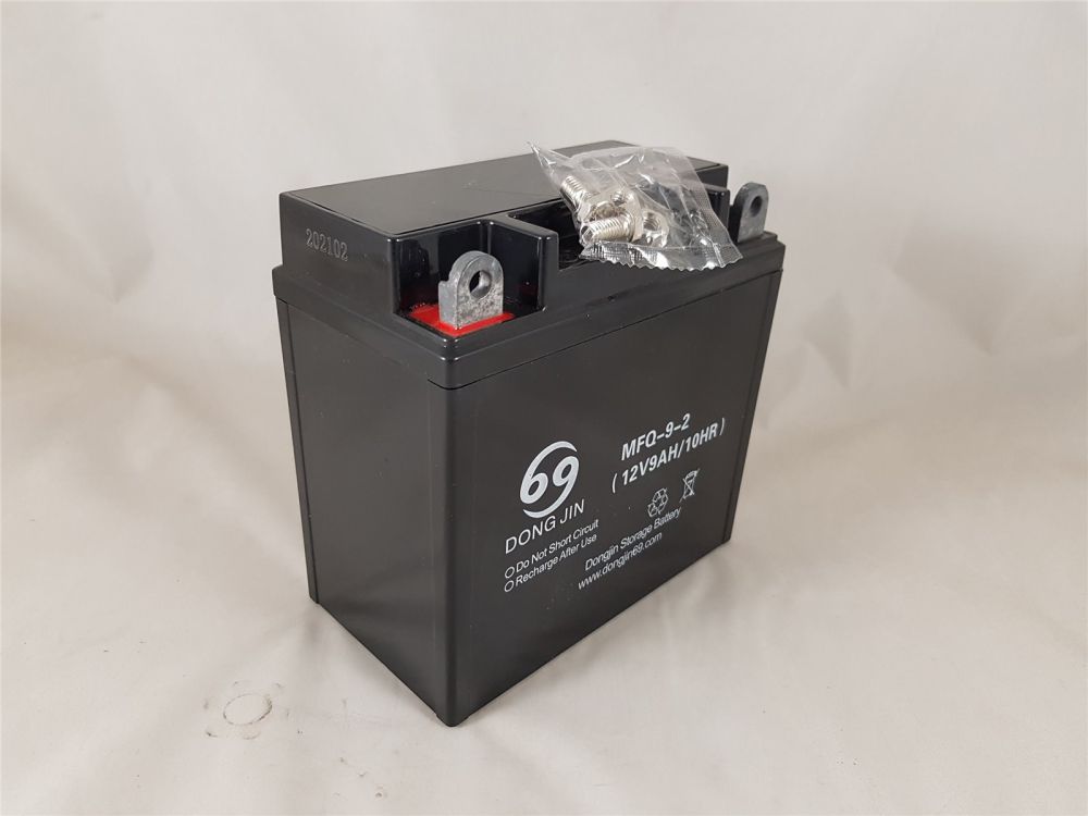 Starterbatterie Batterie für Schneefräse 12V 9Ah GT9L-BS 136x76x134mm Quads