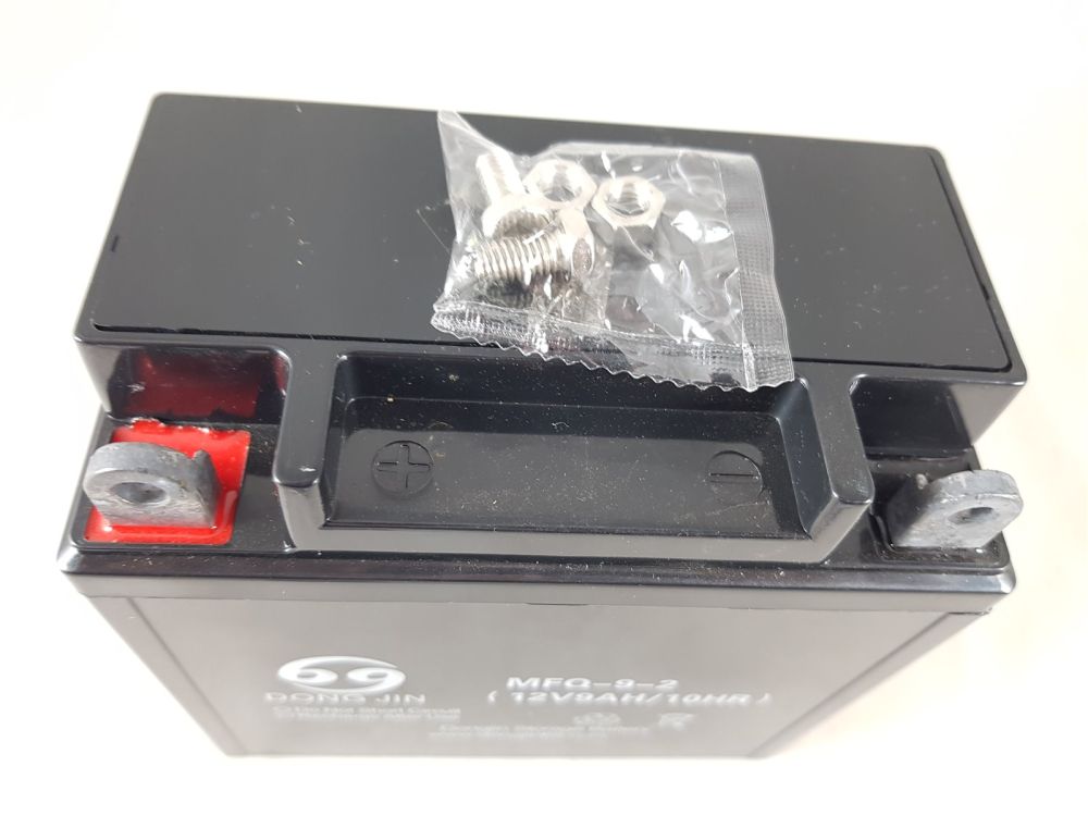 Starterbatterie Batterie für Schneefräse 12V 9Ah GT9L-BS 136x76x134mm Quads