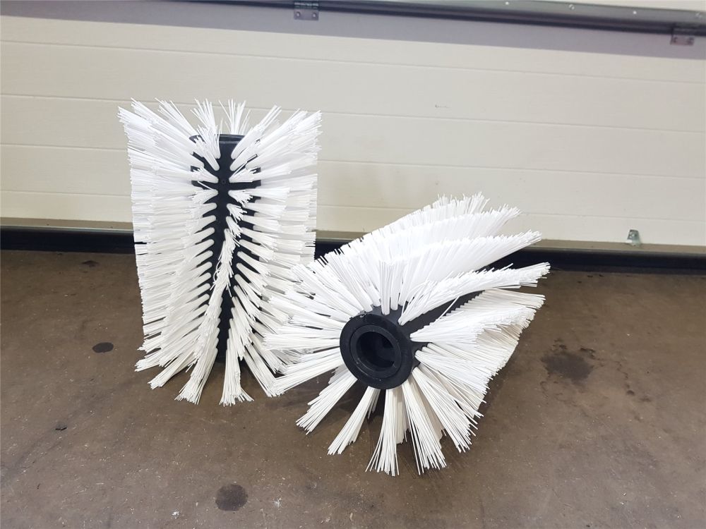 2x Kehrbürste Hako | 395mm | Poly Universal | Variette Profi Standard Kehrwalze