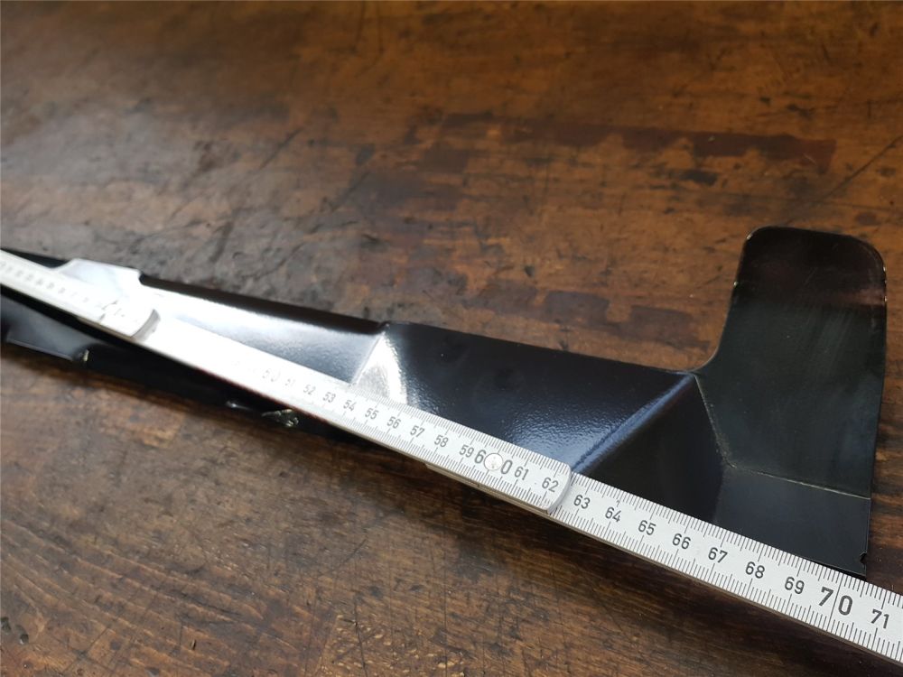 Messer f. Castel Garden Honda Stiga F72 HF1211 MR 340 380 705mm Kombimesser