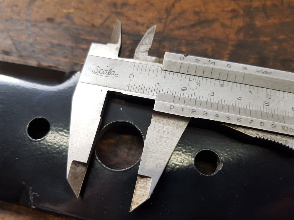 Messer f. Castel Garden Honda Stiga F72 HF1211 MR 340 380 705mm Kombimesser