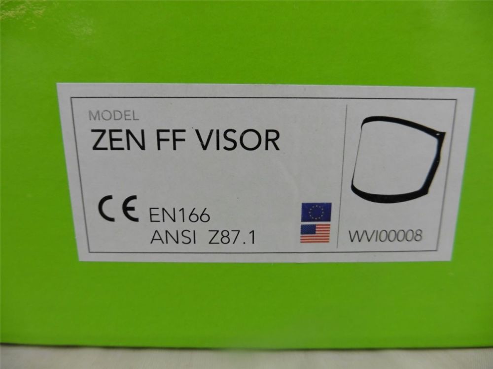 KASK Zen FF Visier für Zenith Helme transparent EN166 / ANSI Z87.1