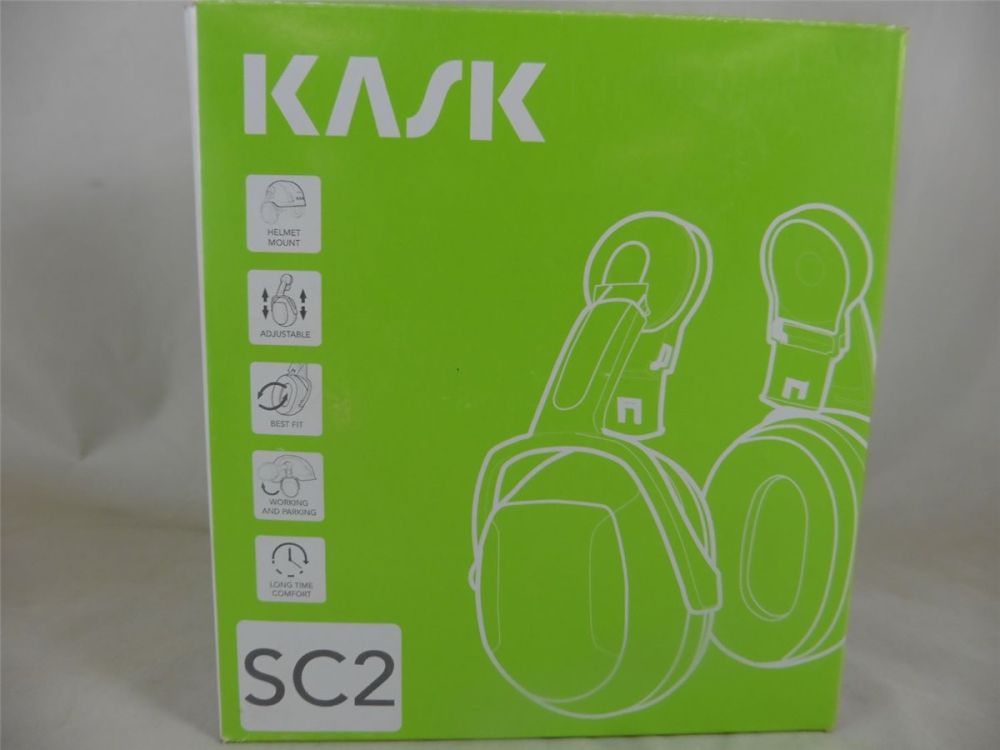 KASK SC2 Gelb Gehörschutz für Zenith Helme CE 1974 / EN 352 / SNR 29