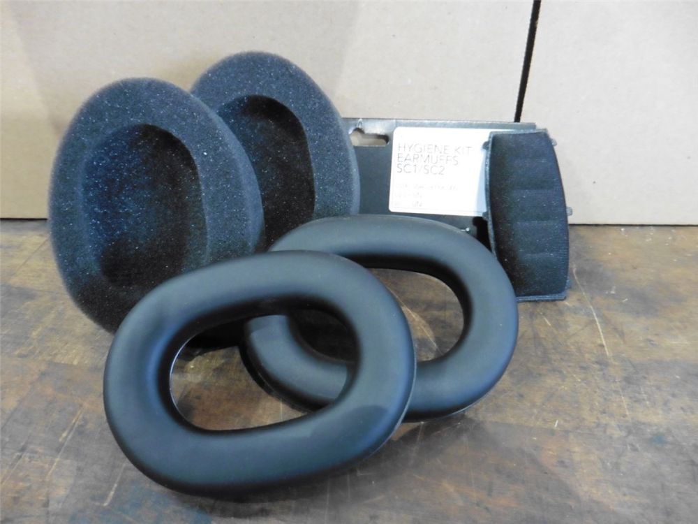 KASK Hygiene Kit für SC1 grün und  SC2 gelb Gehörschutz für Zenith Helme