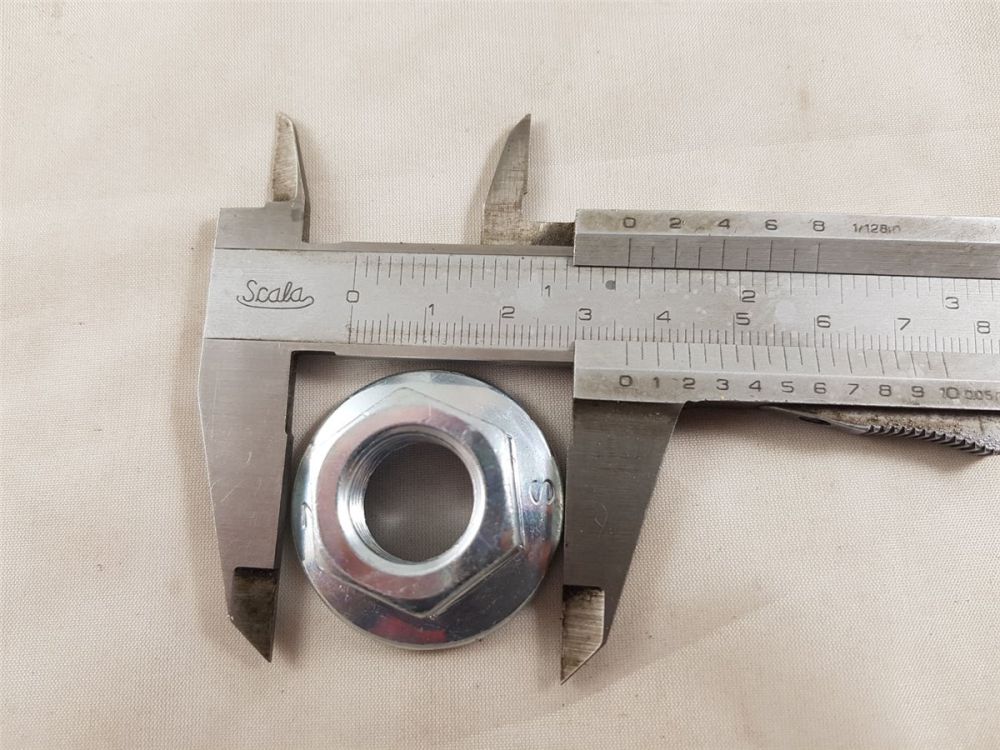 original MTD Mutter Messermutter 6KT 5/8-18 Messerschraube Flanschmutter