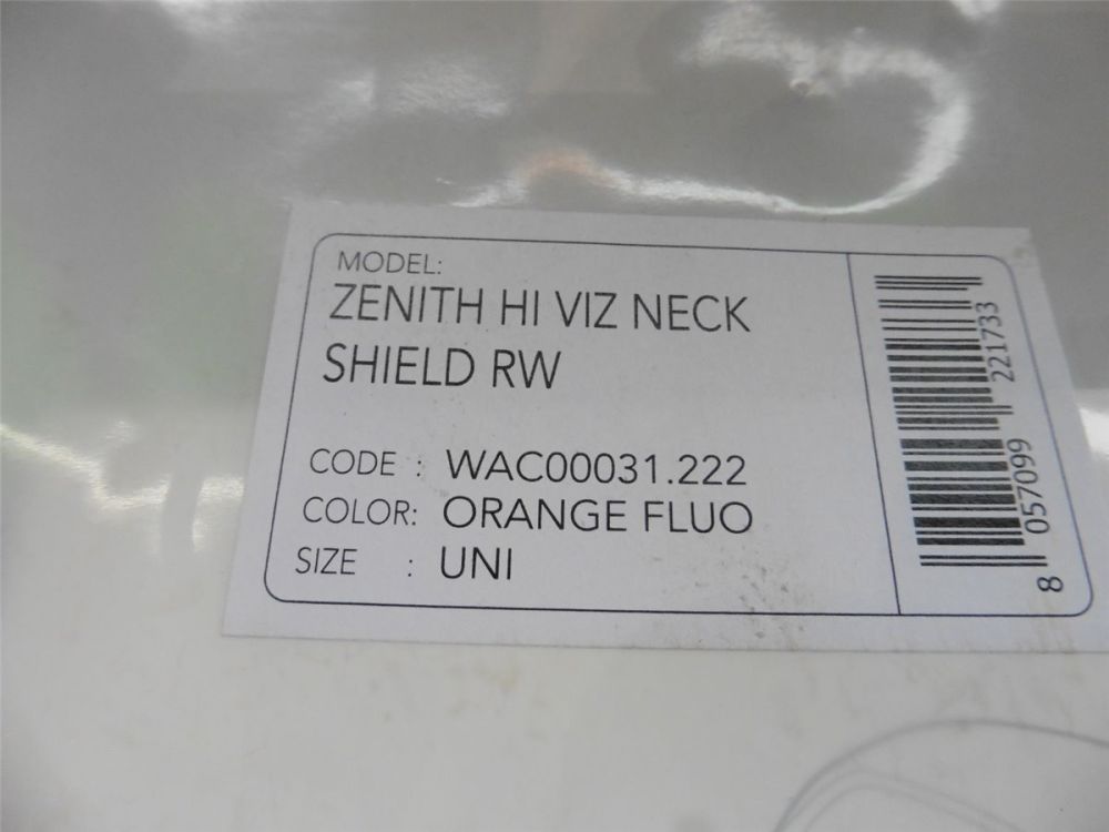 KASK Nackenschutz orange Fluo für Zenith X Helme Regen Schnee Wind Schutz