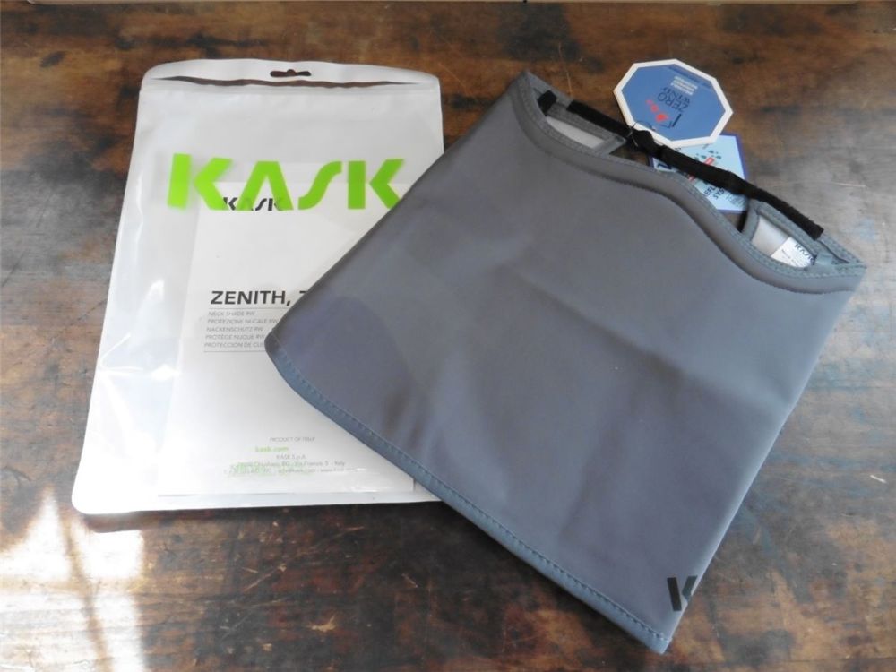 KASK Nackenschutz anthrazit für Zenith X Helme Regen Schnee Wind Schutz