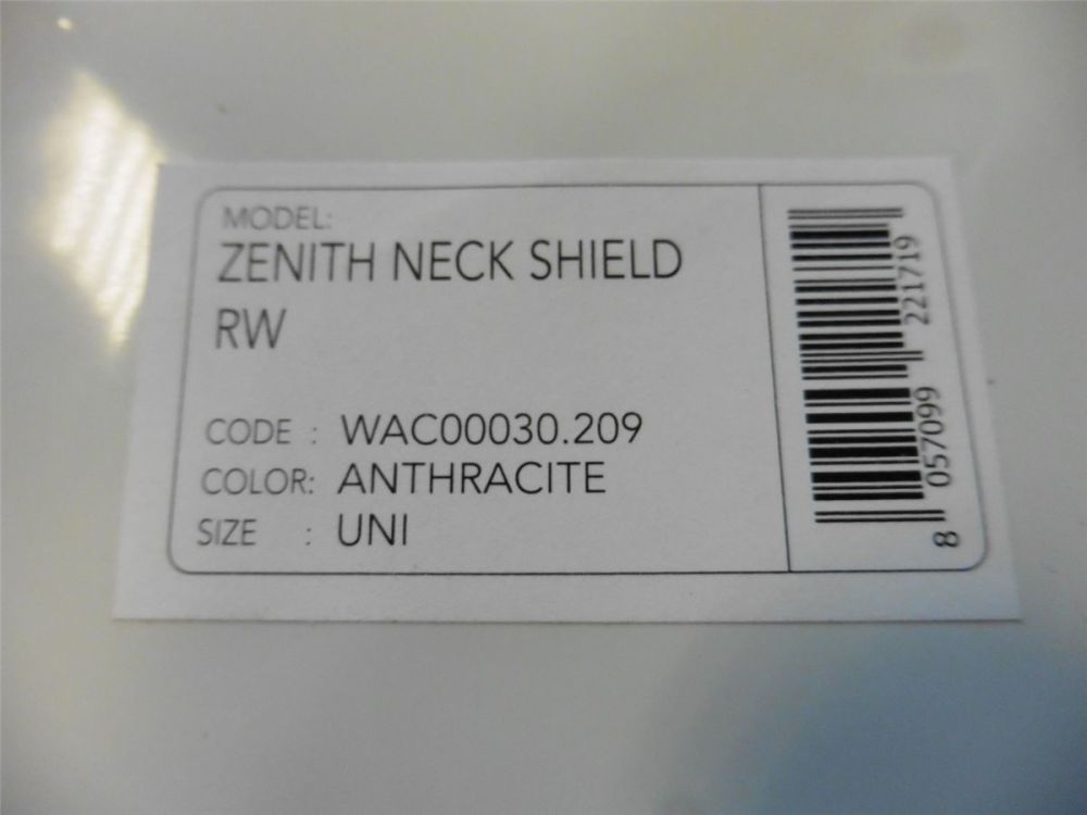 KASK Nackenschutz anthrazit für Zenith X Helme Regen Schnee Wind Schutz