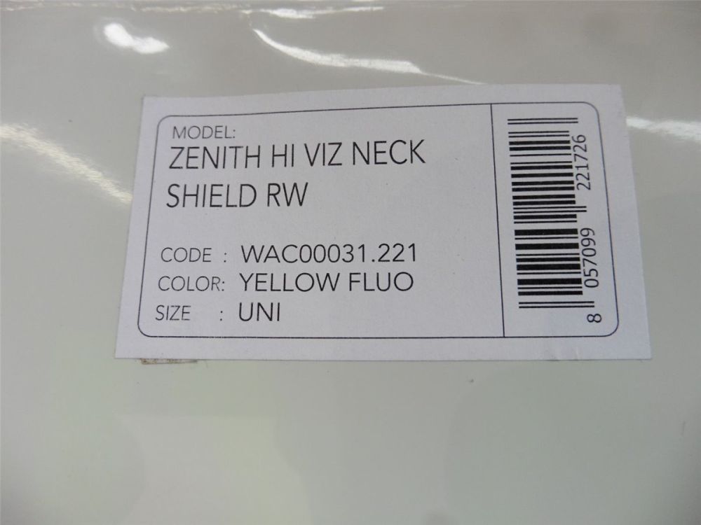 KASK Nackenschutz gelb Fluo für Zenith X Helme Regen Schnee Wind Schutz