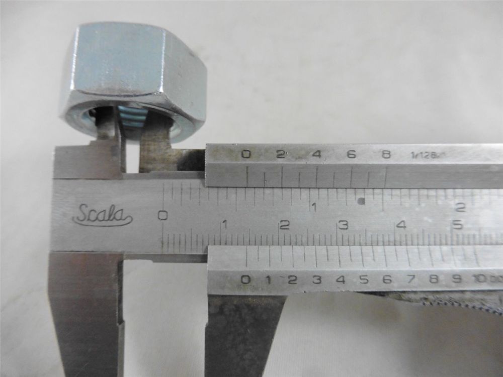 original Walker Mower Messer Mutter 5/8-18 Messerbefestigung Mähwerk Mähdeck